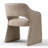 19" Seat Height Upholstered Fabric Dining Armchair-636949810