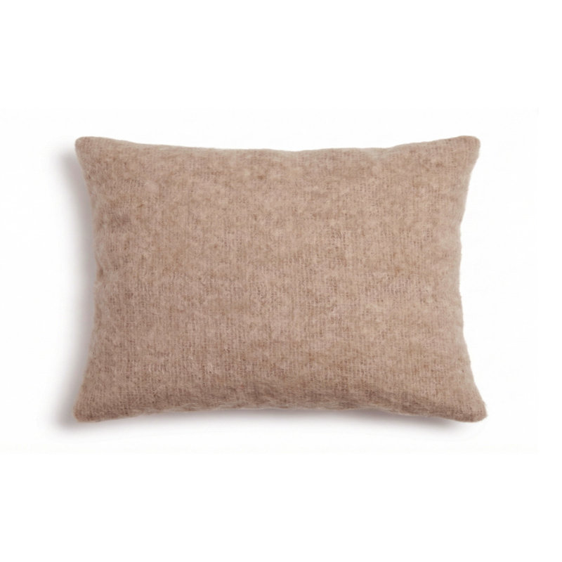 Summit Plush Big Pillow with Insert, Natural
