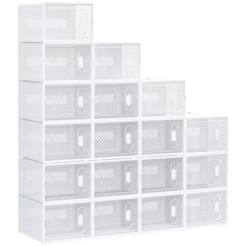 18 Pair Shoe Storage Box