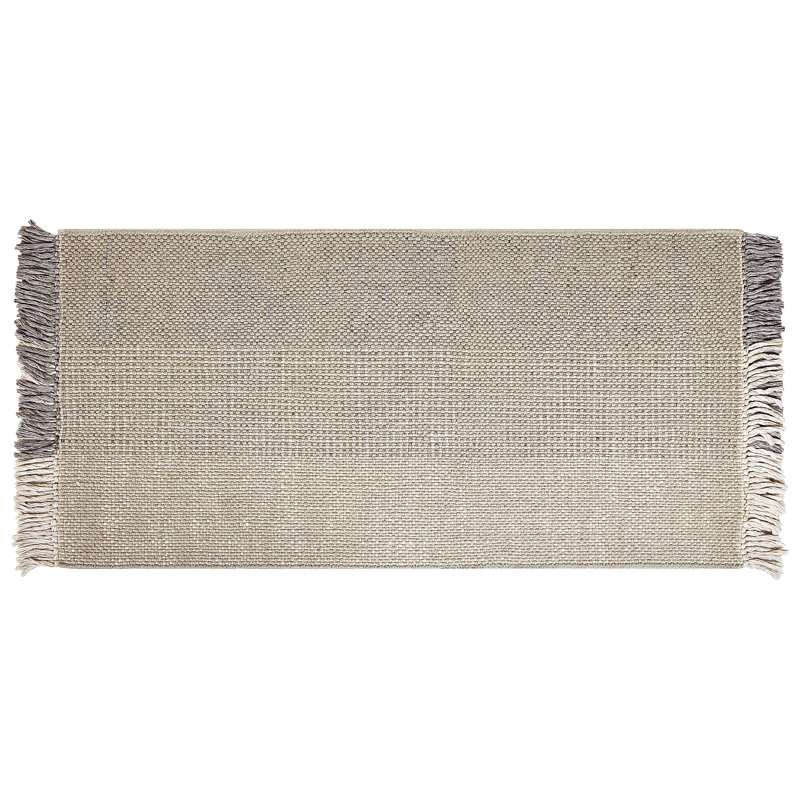 Mitiwanga Solid Colour Hand Woven Area Rug, Rectangle 80 x 150cm