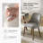 Kanalu Upholstered Side Chair with Solid Wood Legs-523436923