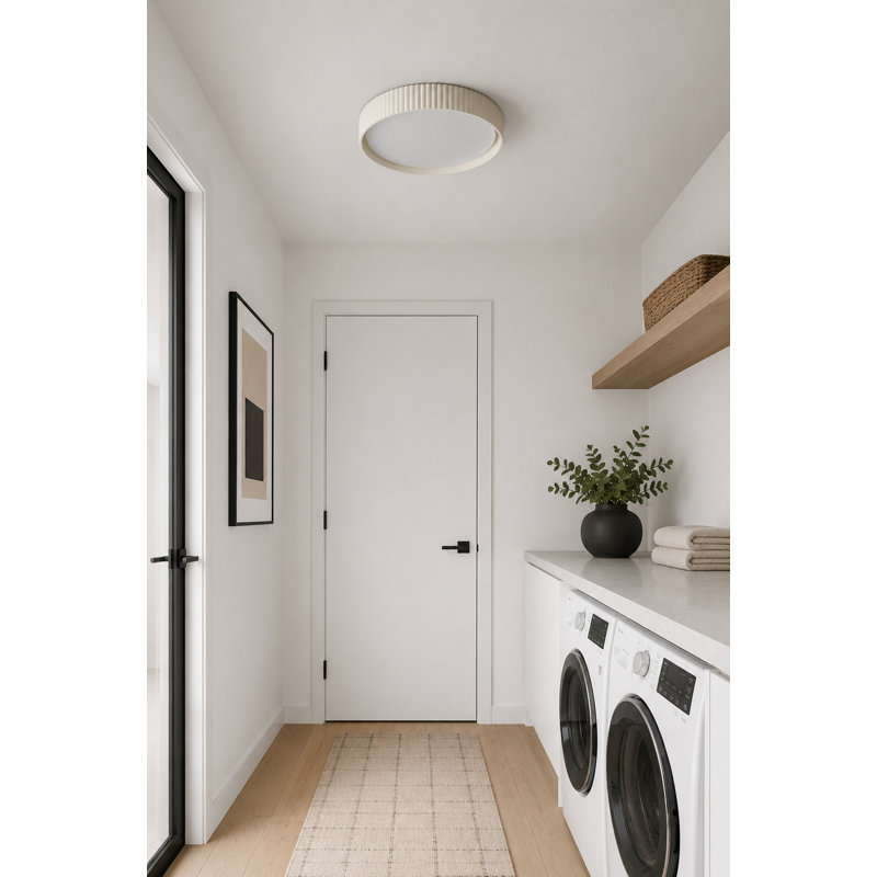 Plafonnier Carran, Blanc chaulk