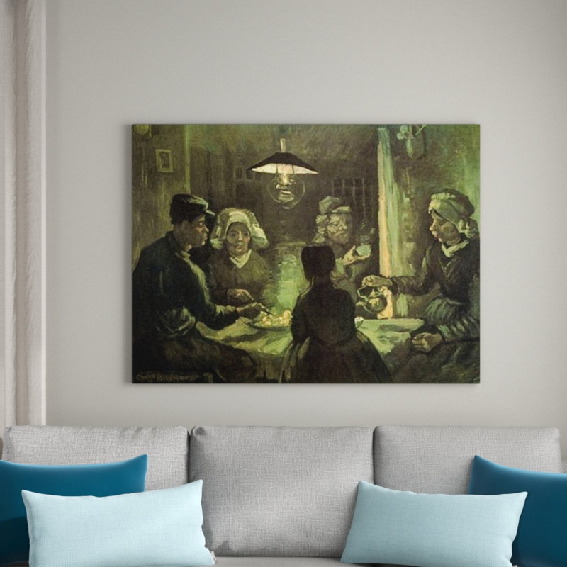 Vincent Van Gogh - Wrapped Canvas Painting, 90cm H x 120cm W x 1.8cm D