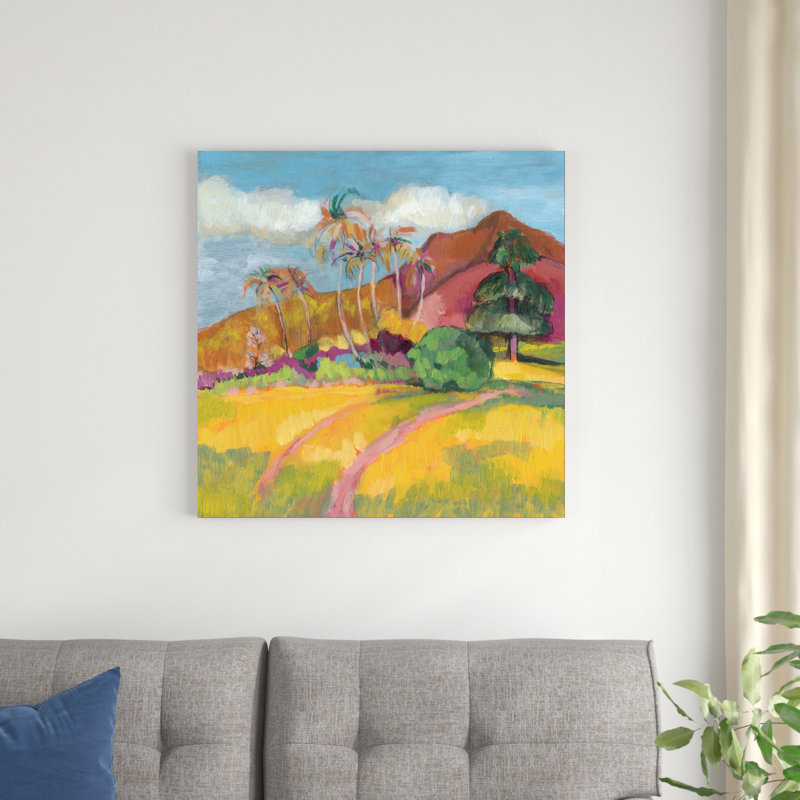 Ode à Gauguin I, H 30 po x l 30 po x P 1,25 po