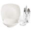 Service de table 48 pièces, service pour 10 Gibson Home Everyday Square