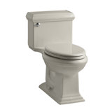 Memoirs™ Classiccomfort Height One-Piece Elongated 1.28 GPF Toilet with Aquapiston Flush Technology and Left-Hand Trip Lever