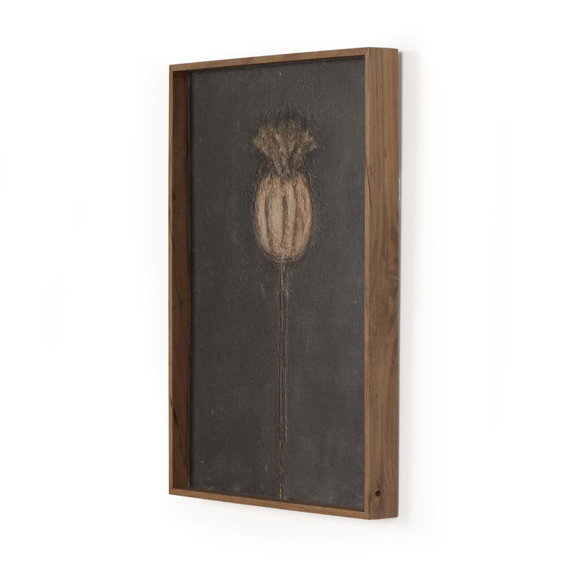 Poppy Noche Painting by Paul Meyer, 32" H x 24" W