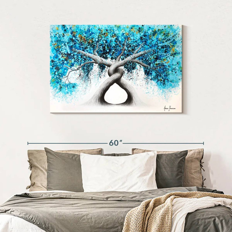 Harnek torsadant des arbres récifaux, H 30 po x l 45 po