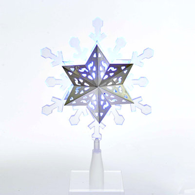 9'' Astrology & Stars Lighted Tree Topper