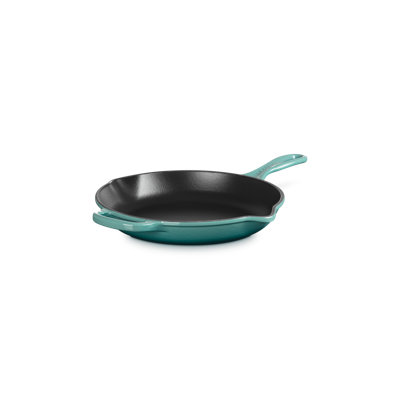 Le Creuset Signature Cast Iron Round Skillet, 10.25 In. - Blue Riviera
