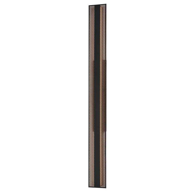 Fixation murale entrelacée pour l'extérieur, H 60 po x l 6,5 po x P 2,75 po