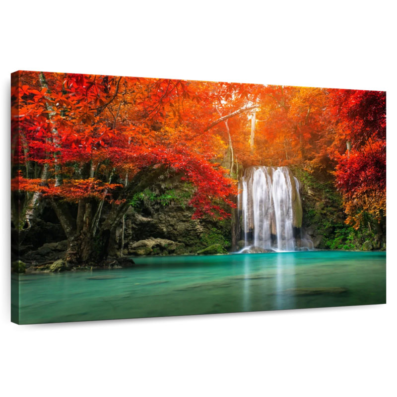 Alvord Erawan Falls en automne, H 30 po x l 45 po