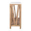 Table d'appoint de salon de campagne moderne à 2 niveaux-1529640312