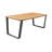 Palazzolo 6 - Person Teak Patio Dining Set with Rectangular Table , Cushions Included
