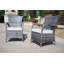 Chaise de patio avec coussins Momoyo Two
