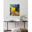 «Cafe Terrace at Night» par Vincent Van Gogh, art mural classique sur toile pour la décoration intérieure-98180106-98180108