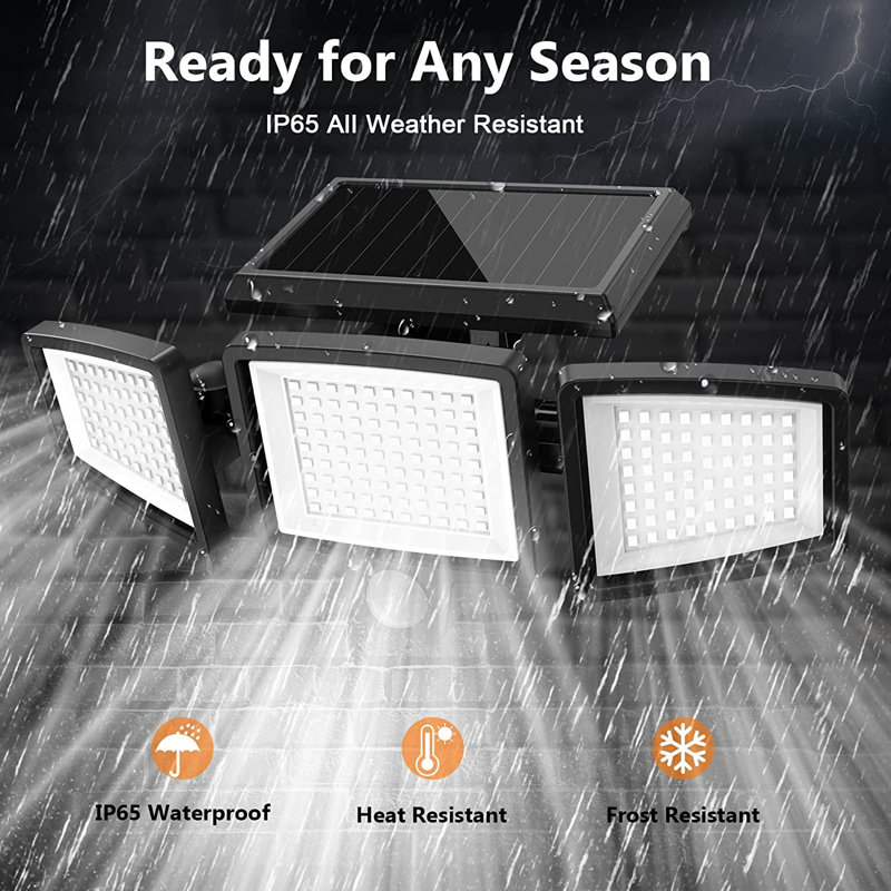 270° Wide Angle Flood Wall Lights With 3 Modes(1 Packs)