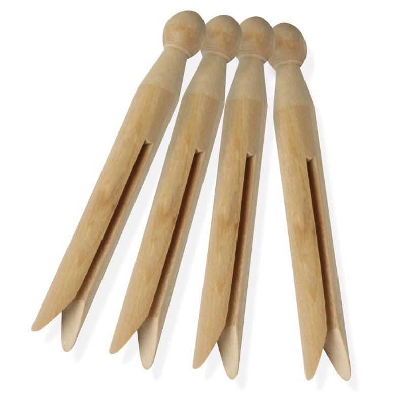 Hanah Wood Clothes Pins