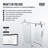 Elan 48-52" W x 74" H Sliding Frameless Shower Door with 3/8" Clear Glass-98714305
