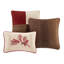 Édredon rouge 7 pièces pour très grand lit - microsuède, pièces de chambre en microsuède invitant, élégant
