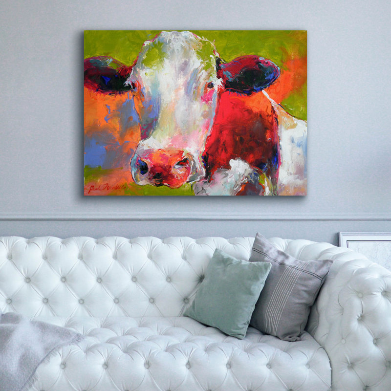 «Art Cow» par Richard Wallich, toile «Art Cow» par Richard Wallich