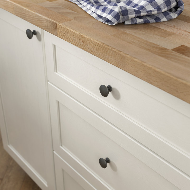 Round Knob, Soft Iron