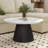 Housel Faux Marble Round Coffee Table
