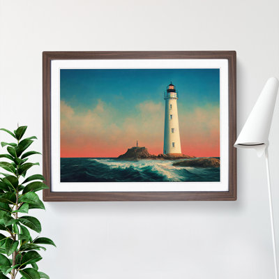 Charismatic Lighthouse - Framed Print