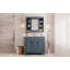 Meuble-lavabo moderne 36 po avec lavabo intégré