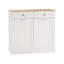 Armoire à déchets blanche moderne pour la cuisine