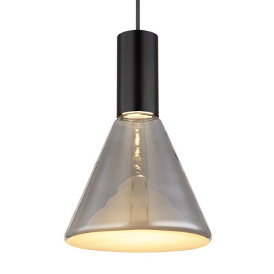 Brookview 1 - Light Matte Black LED Pendant