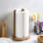 Solid Acacia Wood Paper Towel Holder