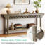 Console en bois massif 70,8 po Holzhauer-1169689730