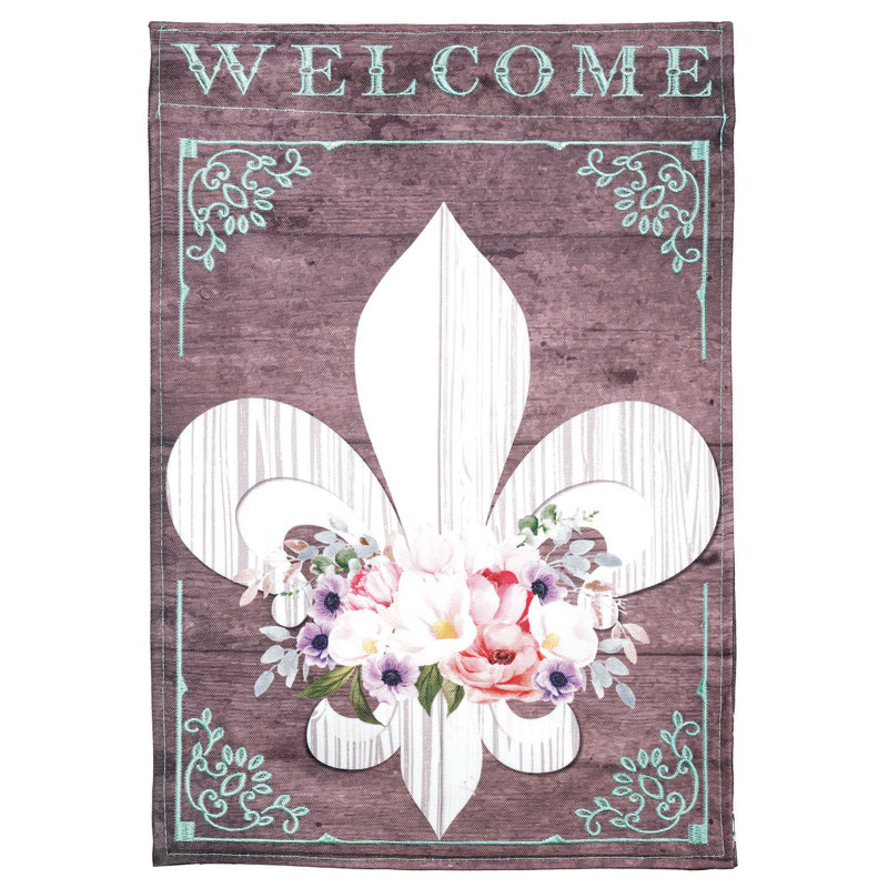 Double Sided 18'' H x 13'' W Polyester Garden Flag