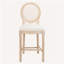 Tabourets de bar en bois massif l 18,9 po x P 22,05 po x H 47,24 po French Country