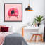 Chat sur cadre rétro de chaise florale, design par Angie Rozelaar-2130580501-2130580506