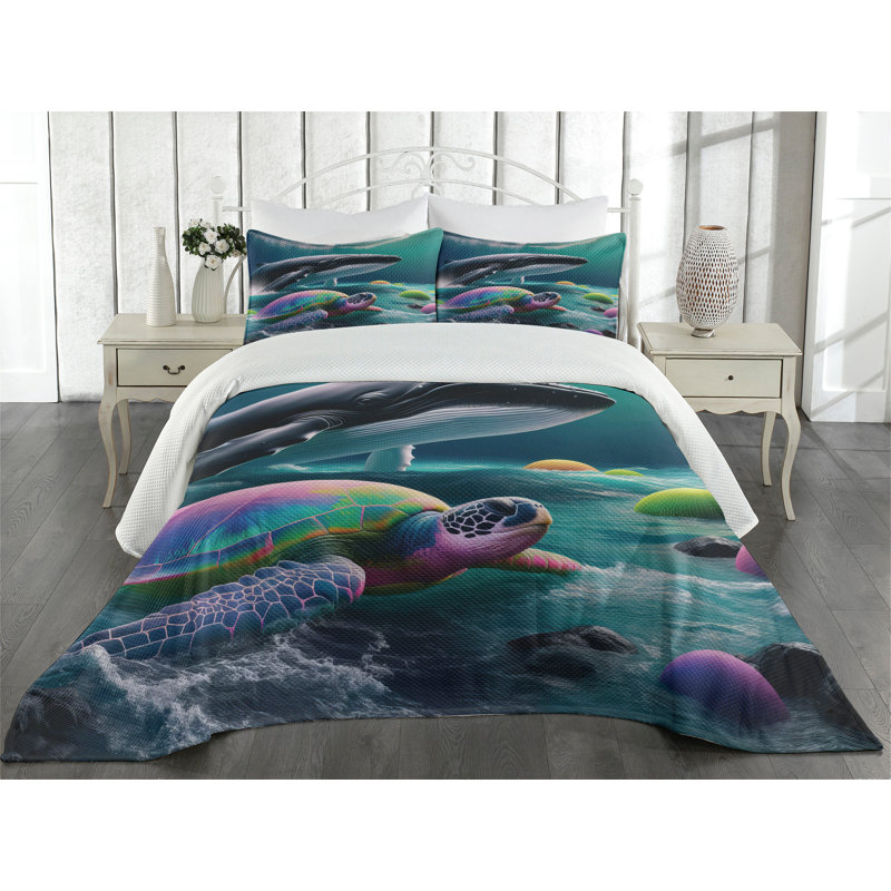 Polyester Coverlet, King Coverlet + 2 Standard Shams