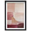 Ruby Dreams II Shadowbox Abstract Print by Oliver Gal, Black Frame, 10 x 15-402332307-402332309