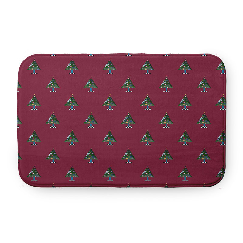 Napperon Crazy Christmas, Marron