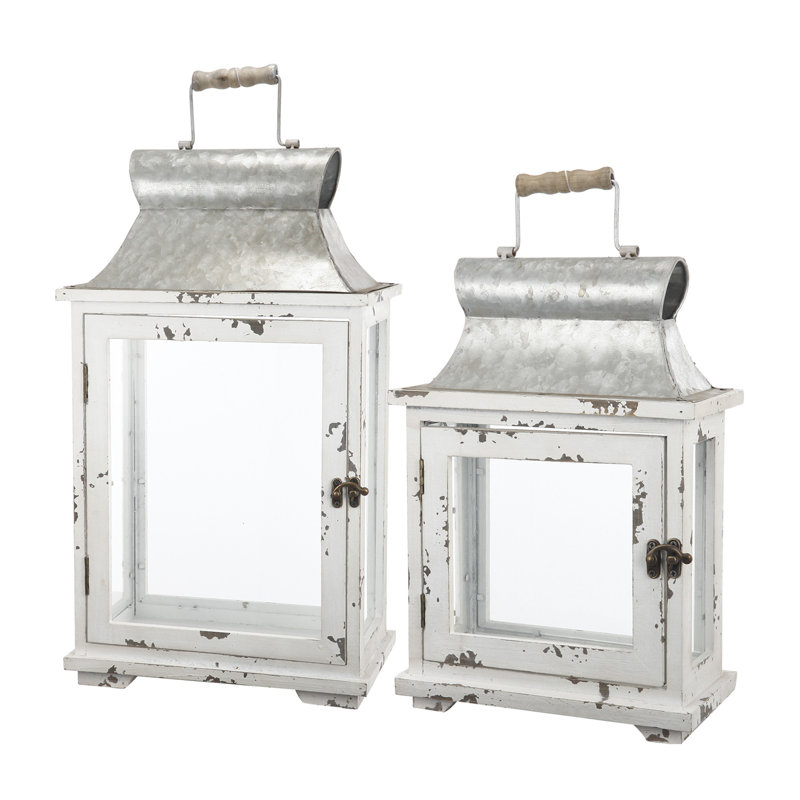 Ensemble de 2 lanternes Evelyn