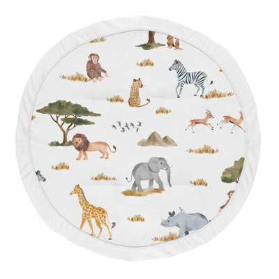 Jungle Animals Baby Play Mat by Sweet Jojo Designs