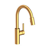 East Linear Pull Down Single Handle Kitchen Faucet