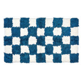 Checkerboard Bath Rug
