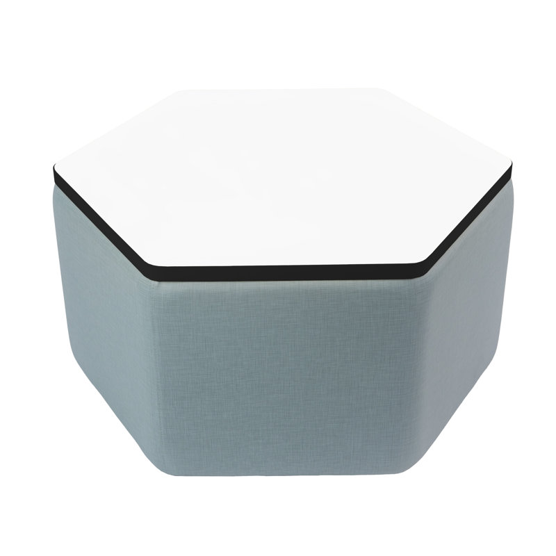 Table de repose-pieds hexagonale Pro Series, Bleu
