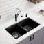 Diamond SILGRANIT 32" L x 19.36" W Double Basin Undermount Kitchen Sink-4614185