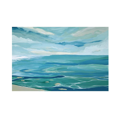 Fine Beach II Painting by Barclay Butera