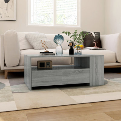 Jahmyah Coffee Table Couch Table Indoor Furniture Engineered Wood