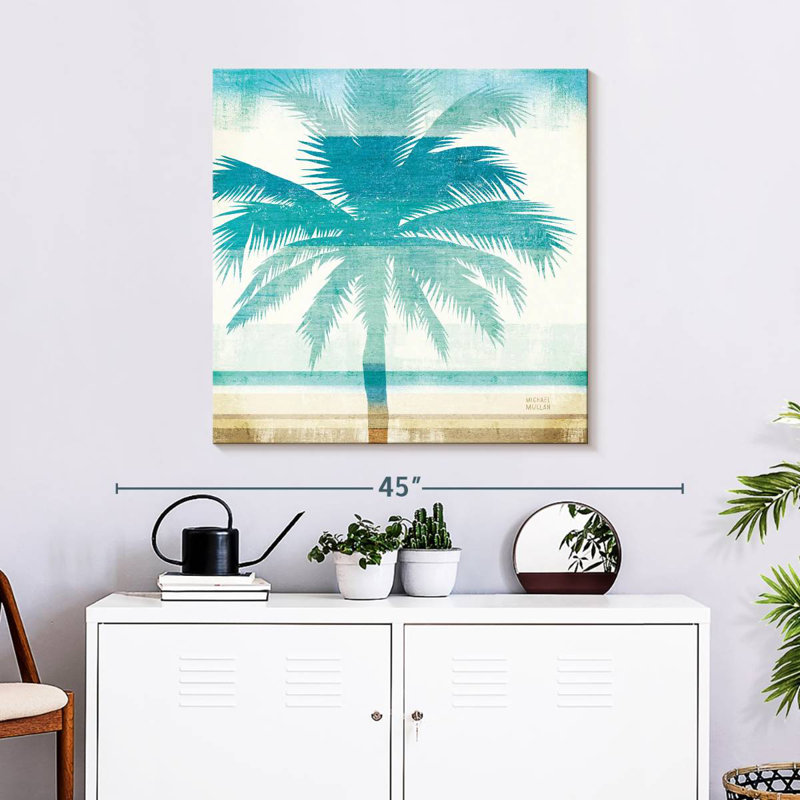 Palmiers Harnek Beachscape II, H 30 po x l 30 po