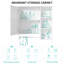 Wall Mounted Bathroom Storage Cabinet-1937556