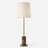 Laven Brown Marble Buffet Lamp